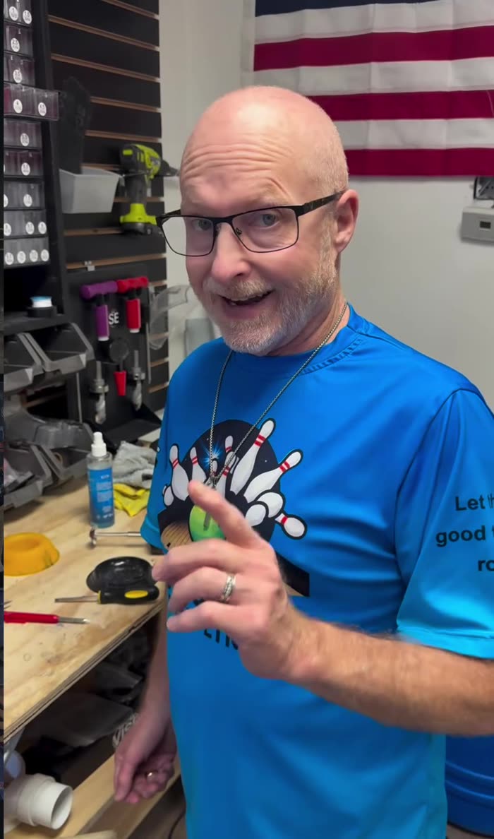 Todd Adams at his pro shop